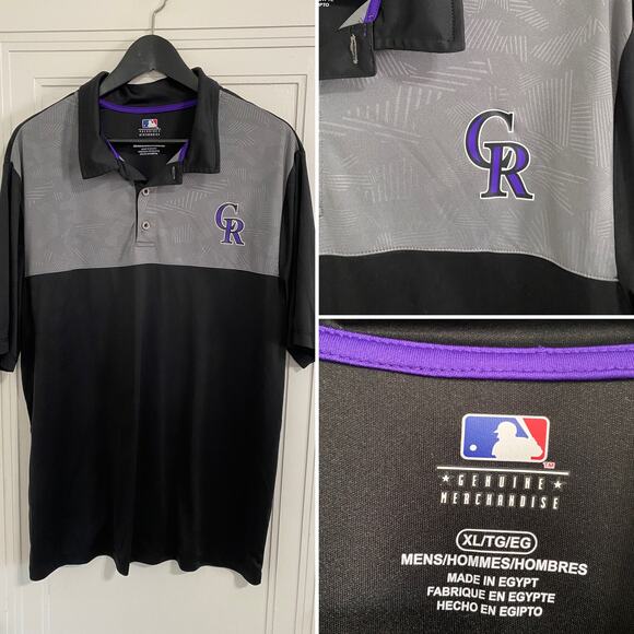 Colorado Rockies Golf Polo Size XL - Picture 1 of 5